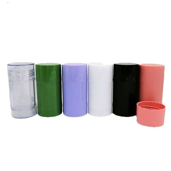 40G Empty Containers Refillable Plastic Twist-Up Bottle For DIY Natural Crystal Deodorant Stick Cosmetics Tube