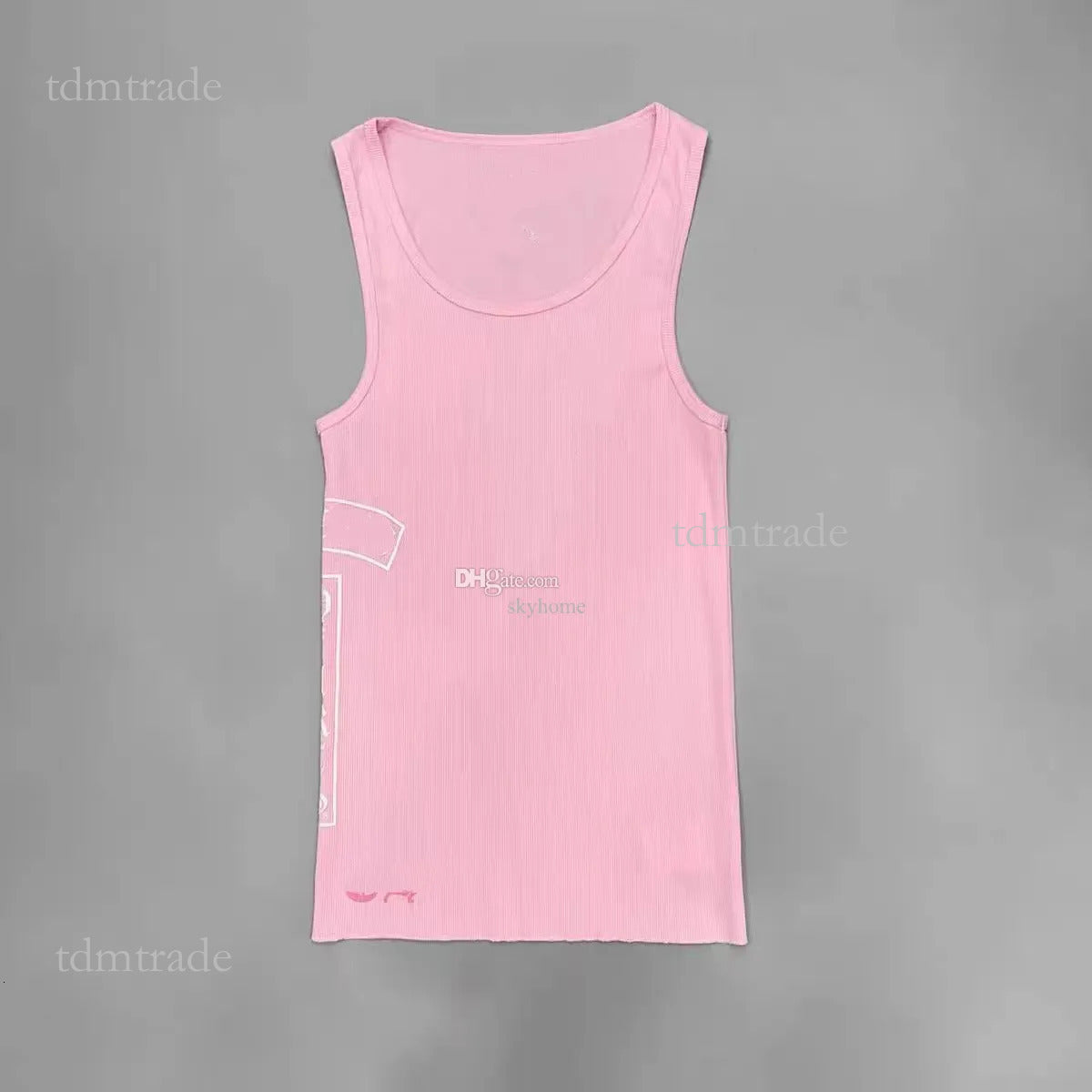 Chrome Vest Designer Horseshoe Vest Womens Tank Top Summer Embroidery Breathable Slim Sleeveless Camis Outwear Elastic Sports Knitted Tanks Ch Tank