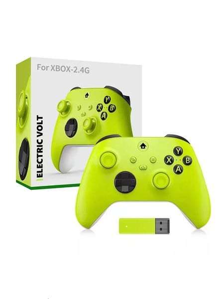 2.4G Controllers Wireless Game Controller Xbox One Series X/S Console Joysticks With 2.4Ghz Adapter Receiver For Windows PC Gamepad 231023 S