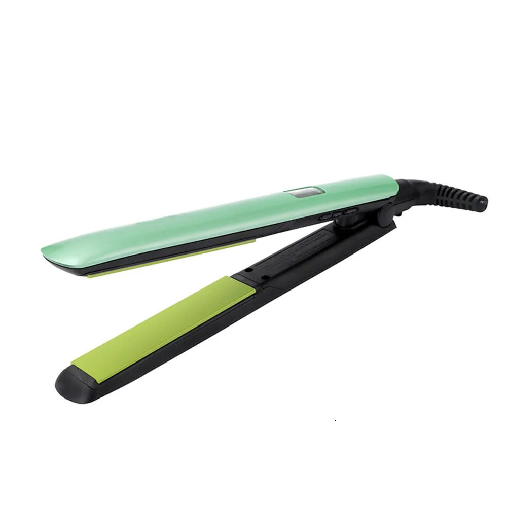 S9960 Hair Straightener 1.25 Inch Ceramic Flat Iron LCD Digital Controls Shine Keratin Styling Tools 240713