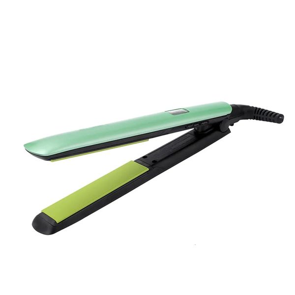 S9960 Hair Straightener 1.25 Inch Ceramic Flat Iron LCD Digital Controls Shine Keratin Therapy Styg Tools 240713