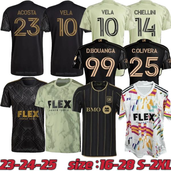 player fans version lafc angeles fc soccer jerseys 22 23 24 25 bale vela chiellini j cifuentes football shirts camesita ginella acosta bouan