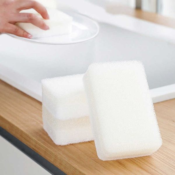Update New 3Pcs Sponge Brush High Density Eraser Home Cleaner Sponges For Kitchen Bathroom Cleaning Tools Gadgets