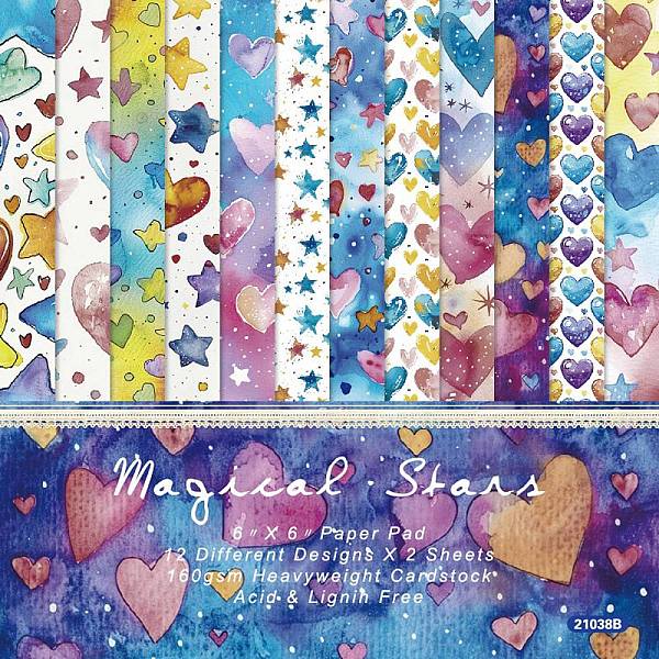 Blocs de papier de scrapbooking