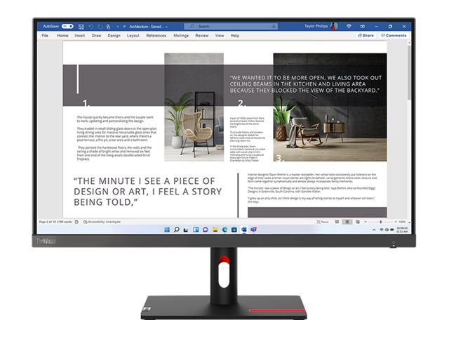 Lenovo ThinkVision S27i-30 - LED monitor - Full HD (1080p) - 27"