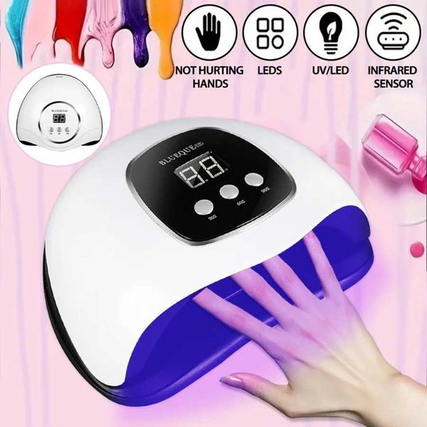 Nail dryer inside Portable 48W UV LED light Nail USB cable He and nail salon use UV light to process dry gel polishing M241123
