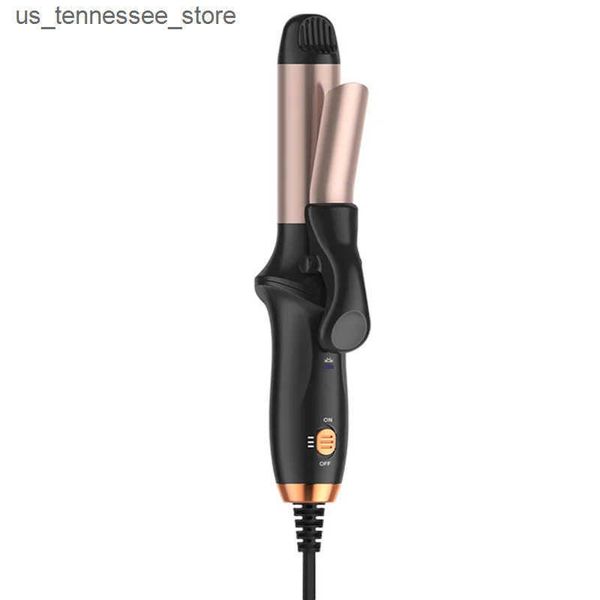 Hair Curlers Straighteners Portable Wireless Hair Straightener Hair Curlers Recharging Professional Mini Flat Iron Hair Styling Tools J24111