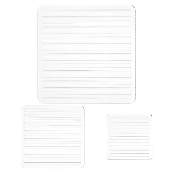 3Pcs 3 Size Square Shape Polymer Clay Earring Charms Guide