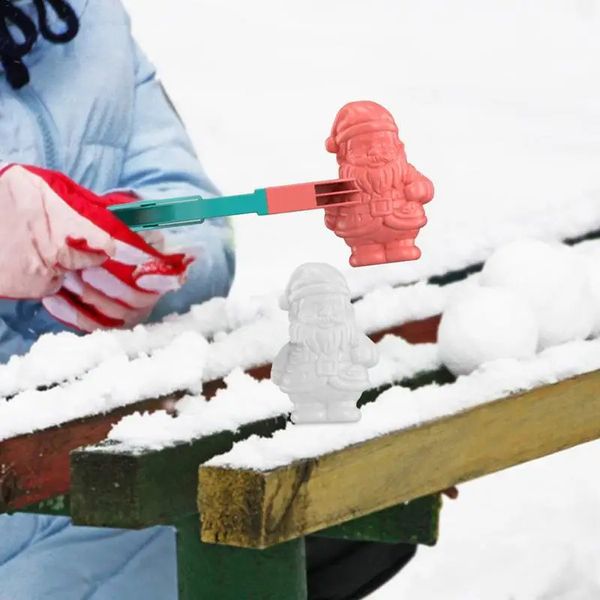 Snow Maker For Kids Cartoon Snow Ball Beach Toy Portable Snow Ball Fights Maker Cute Winter Play Snow Toys For Snow Fight Games 241224