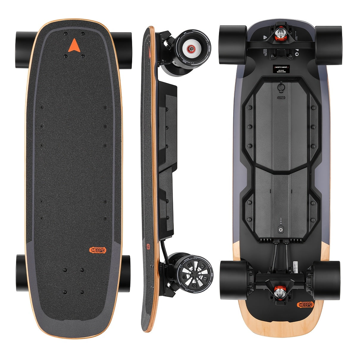 TEMU Meepo Mini Electric Skateboard With Remote, Controller, 11 Miles Range, 330 , Maple Cruiser For Adults And Teens, Mini5, Equipment, Urban