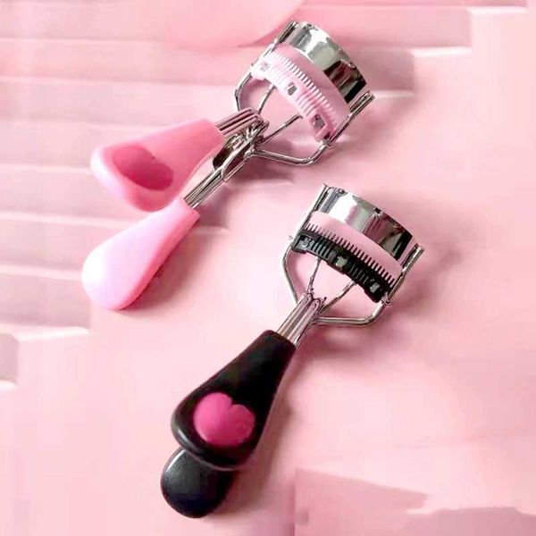 1PC Lady Professional Eyelash Curler With Comb Tweezers Curling Eyelash Clip Cosmetic Eye Beauty ToolXJ241118