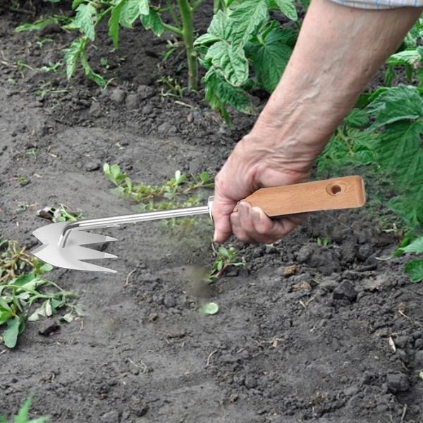 Weed Remover Hand Tool 1PCS Garden Weeders Grass Rooting Loose Soil Hand Weeding Removal Puller Multifunctional Gardening Tools