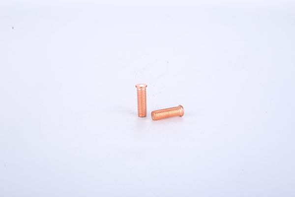 carbon steel copper plated welding nut, spot welding nut