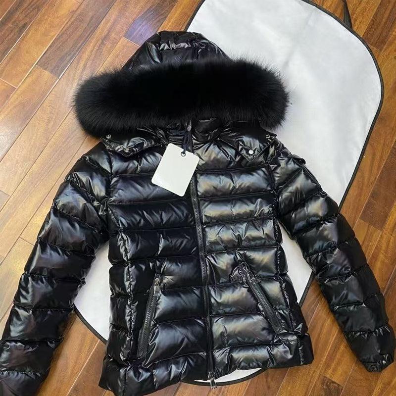 Parks Jacket Womens Designer Hoodie Fox Standing Collar Coat Removable Hat Fashion Slim Classic jackets