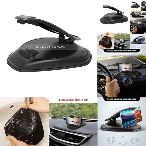 New Mount Universal Dashboard Phone Holder Clip Adjustable GPS Stand For Phones Car Interior Accessories