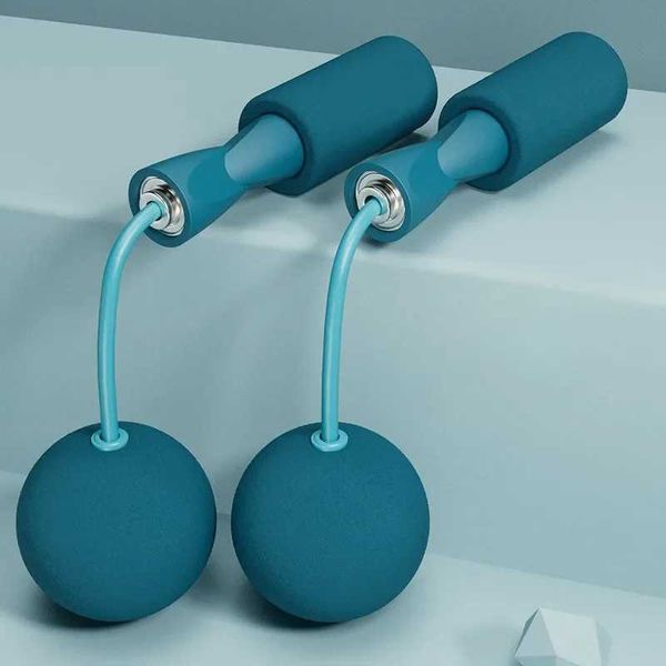 Rope Skipping Rope Weight Ball Fitness Weight Loss Sports Slimming Professional Fat Burning Cordless Thick Ball Skipping RopeXJ240820