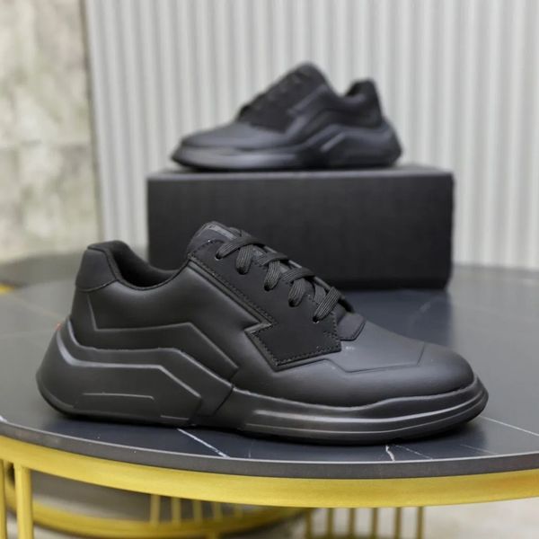Famoso Sporty-Polarius Men Sneakers Shoes Shoes Chunky Light Rubber Sole Runner Trainers Tridimensional Skateboard Walking Desconto calçado