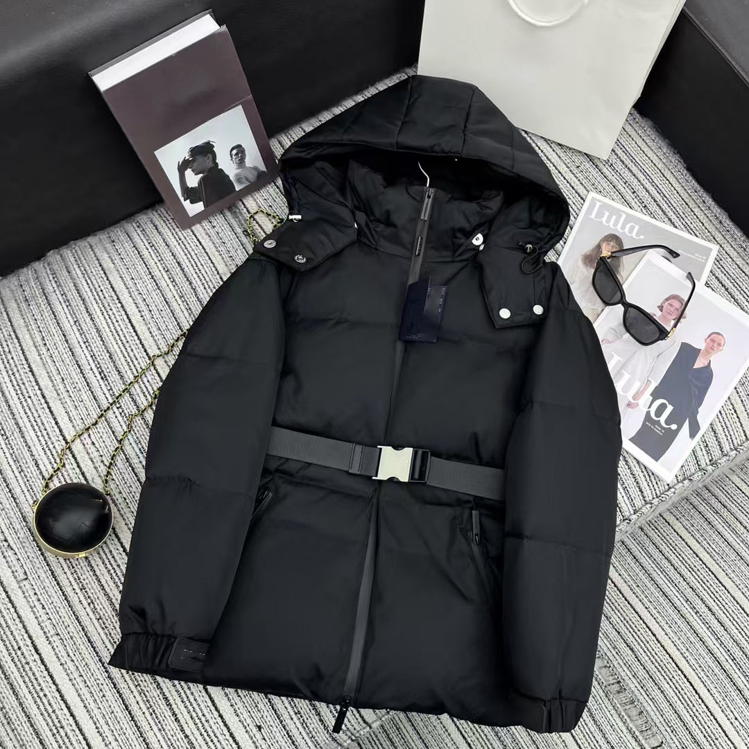 Designer jacket Winter Down Jacket Men jackets hooded Thick Coats Men Women Couples Winters Coat Stand Collar Contrast Matching outfits