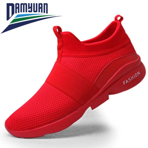 Breathable Men&#039;s Sneakers Flats Sport Footwear Men Women Couple New Fashion Lovers Casual Lightweight Shoes dhshoesw