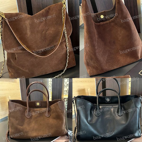 Suede Bag Designer Bag Hobo Shoulder Bags Tote Bag Luxury Purses Large Capacity Handbag High Quality Women Bags Mirror Quality Sac Luxe Chai