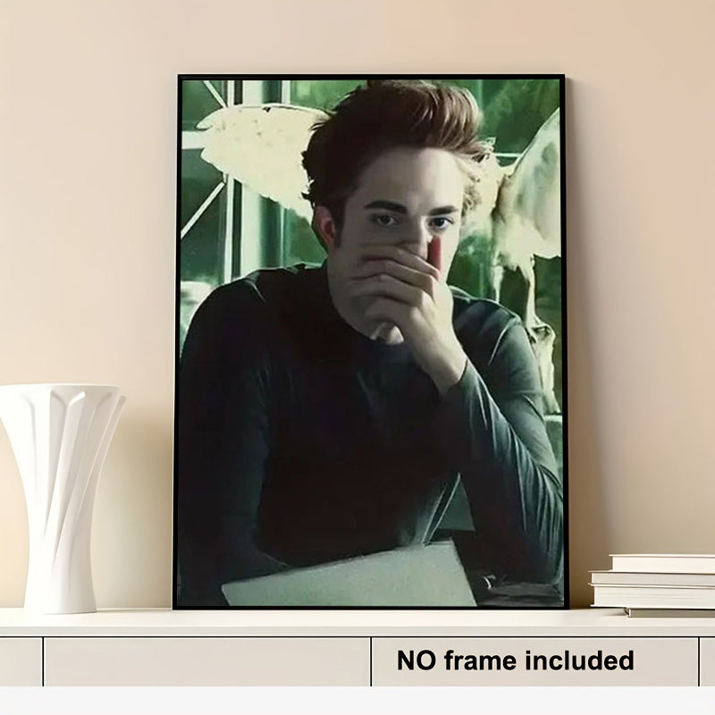 TEMU [2d Flat] Canvas Wall Art - " Smell" Humorous Bathroom Decor, High-, Frameless, Ideal For Living Room, Bedroom, Or Bathroom, Bathroom Wall Decor