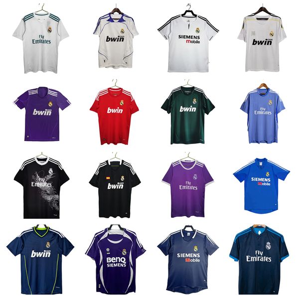 2011 2012 2013 2014 2015 2016 real Retro madrids soccer jerseys classic 10 11 12 13 14 RONALDO football shirts Vintage Di Maria Maillot SERG