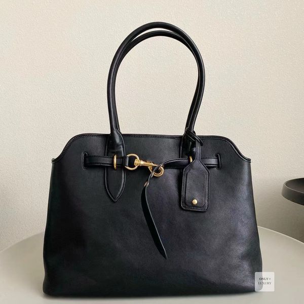 Designer handbags tote shoulder bag nappa leather retro vintage large maxi purse women lady computer bags wallet mirror quality