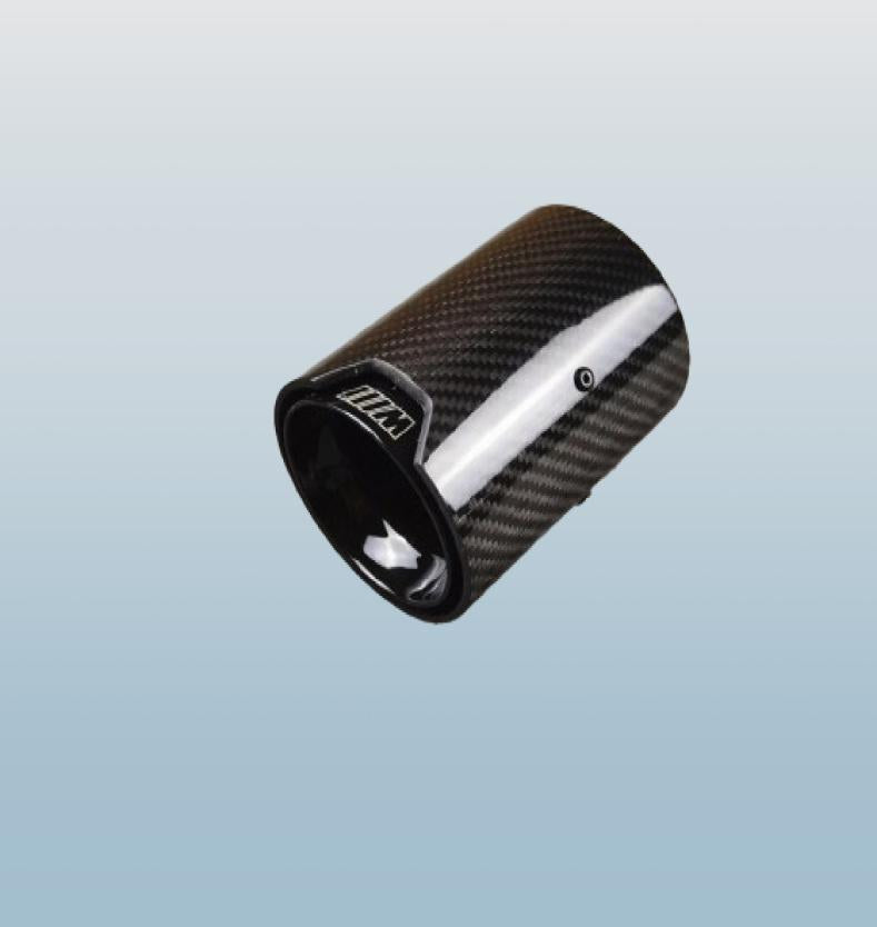Glossy black Exhaust tail pipes Carbon fiber M Performance Muffler exhausts tips Stainless steel End Pipe1035908