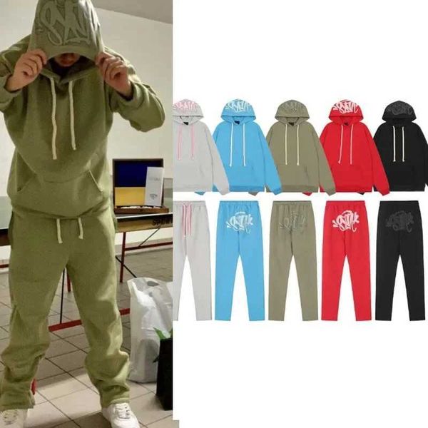 TRABALHOS DE TRABALHOS DE MENINOS QUALIDADE DE COLOGEM CULTON CASual Y2K Harajuku High Street Homem Mulheres Hoodies Calças Hip Hop Sportswe