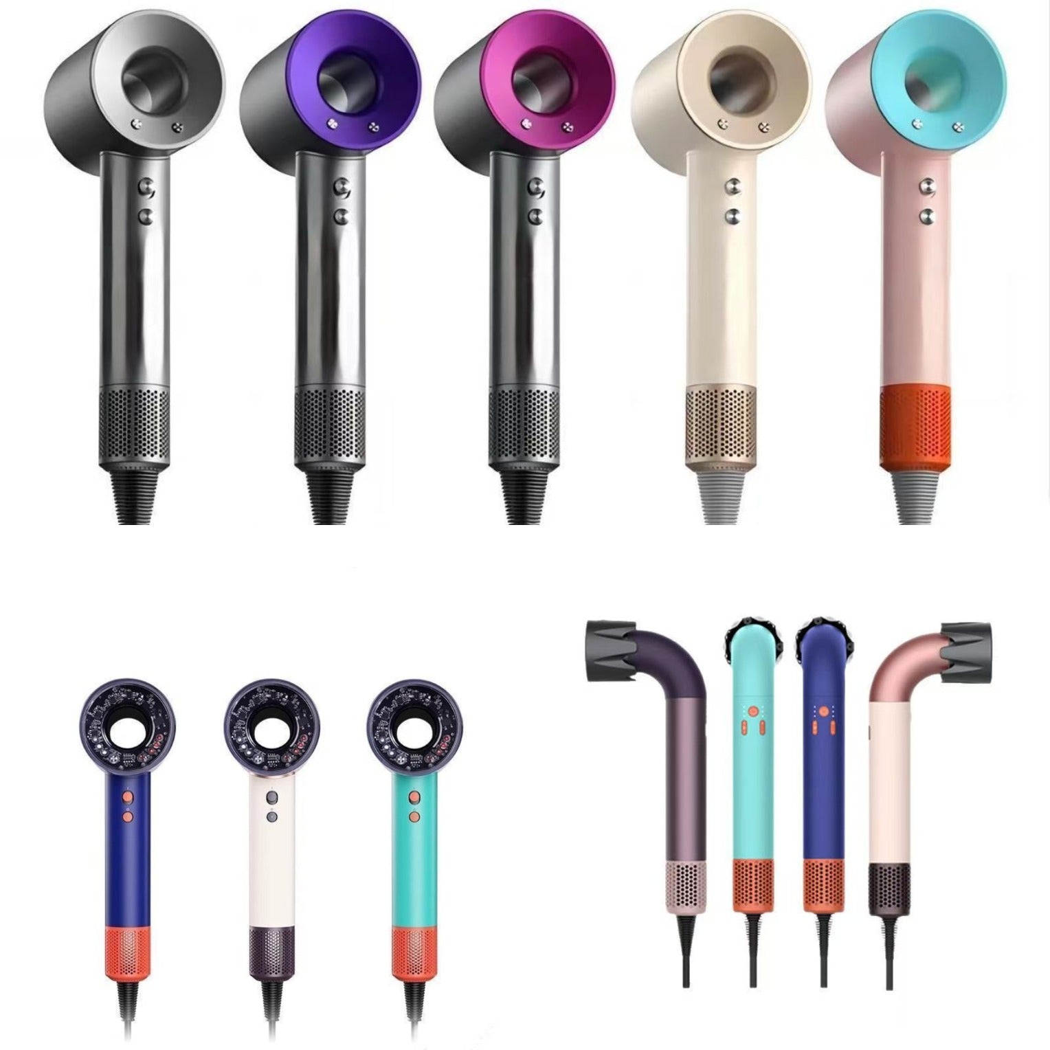 Hair Dryers Blow Dryer Blower Salon Hairdryers Quickdry Hair Care Styling Tools Safety Professional Home Travel Hotel Box Household Life Appliances