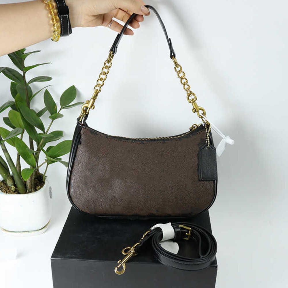 Designer Swinger Underarm Shoulder Bag Small Handbags women armpit half moon bag tote bag crossbody bag Soft Hobo ladies Baguette Purse Chain Strap
