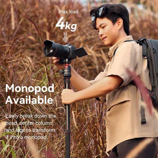 Tripods Ulanzi TT31 Claw Quick Release 2-in-1 and Monopod Portable Travel Tripod for DSLR Camera Outdoor Photography Y240615Q81Z