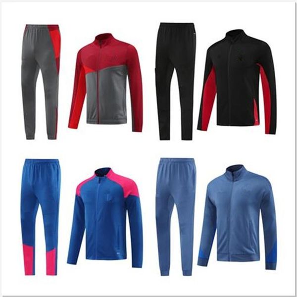 24 25 adult tracksuit iNter HOODED soccer training suit set 2023 ERIKSEN VIDAL BARELLA HAKIMI football long zipper jacket MILANS HOODIE trac