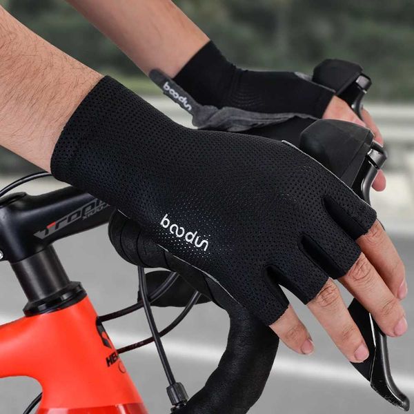 Men Women Cycling Gloves Fingerless Half Finger Summer MTB Bicycle Bike Glove Motorcycle Accessories 2111670 Y240914