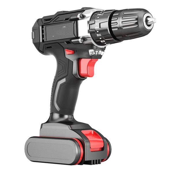 25V Cordless Drill And Screwdriver Rechargeable Electric Electrical Screwdriver Lithium-Ion Battery Hand Driver Multi-Function Household Ham