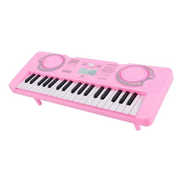 37 Keys Electronic Piano LED Display Portable Digital Keyboard Kids Educational Toy Children Musical Instrument 241204