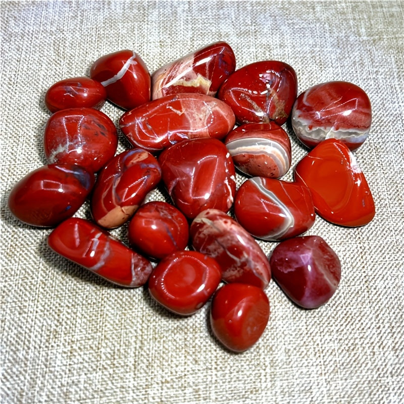 TEMU 50-100g Polished Pebbles - Agate, Patterns, Decorative Rocks For Plant Restoration, Vase Filler, Small Aquariums, And Pots - Aesthetically