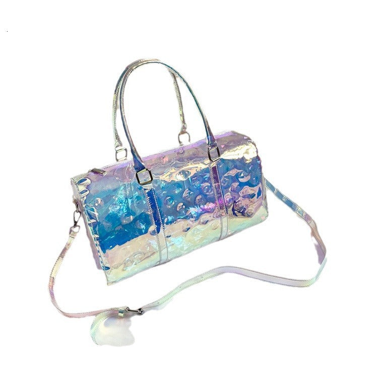 New Jelly Handbag with Large Capacity for Crossbody and Shoulder Use
