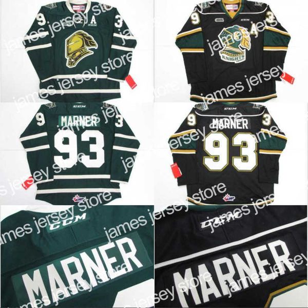 Hockey Jerseys Hockey Jerseys #93 Mitch Marner Jersey OHL London Knights CCM Premer 7185 Mitch Marner Mens 100% Stitched Embroidery Ice Hock