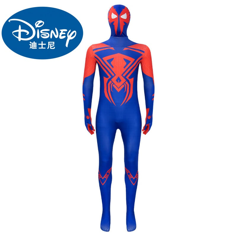 Disney Spider-Man costume for children Miguel cosplay jumpsuit with print Halloween outfit baby girl clothe baby clothe girl designer kid clothe Cos
