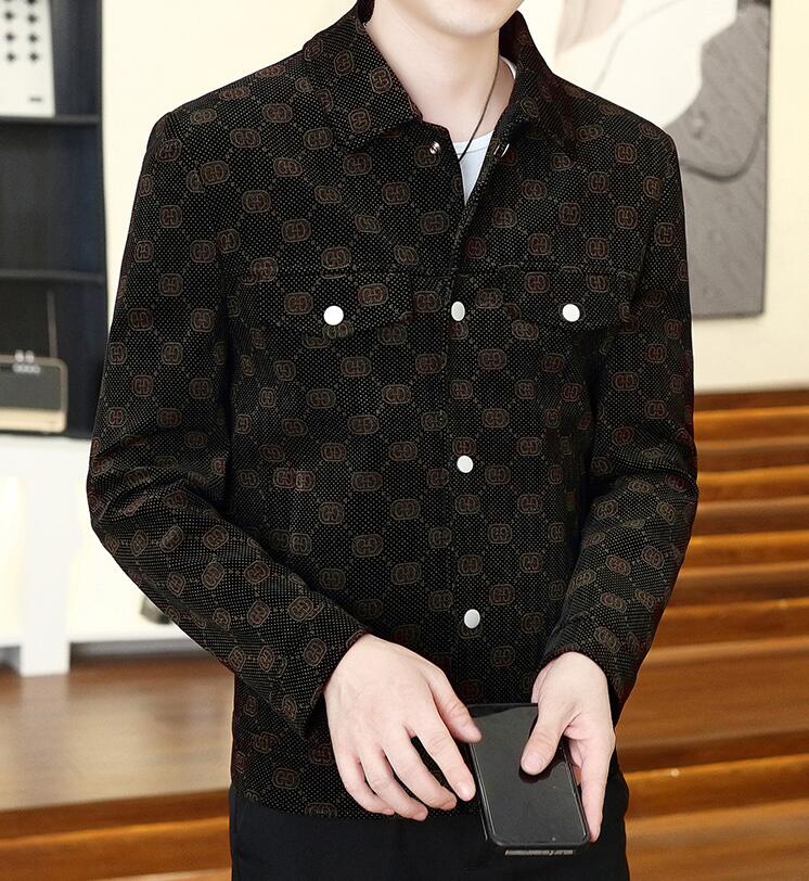 autumn mens jacket long sleeve slim fit designer jacket men coat Outerwear