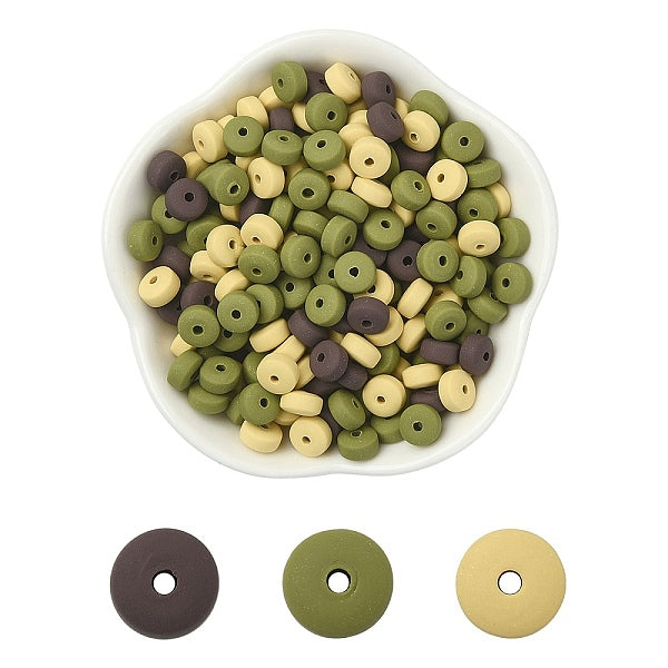 226Pcs Handmade Polymer Clay Beads