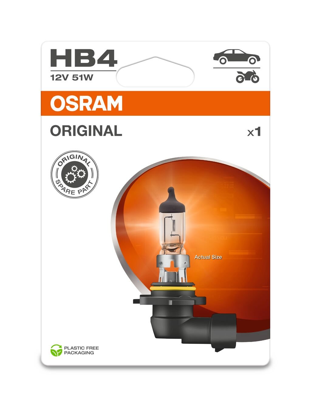 Bulb, spotlight OSRAM 9006-1BL