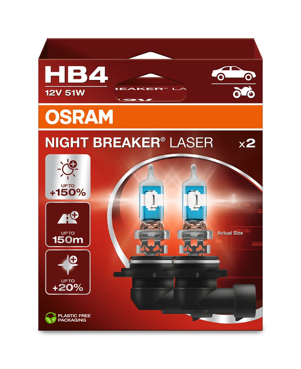 Bulb, spotlight OSRAM 9006NL-2HB