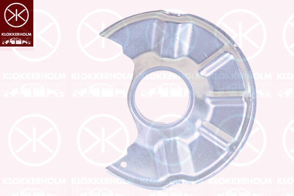 Splash Panel, brake disc KLOKKERHOLM 9007379