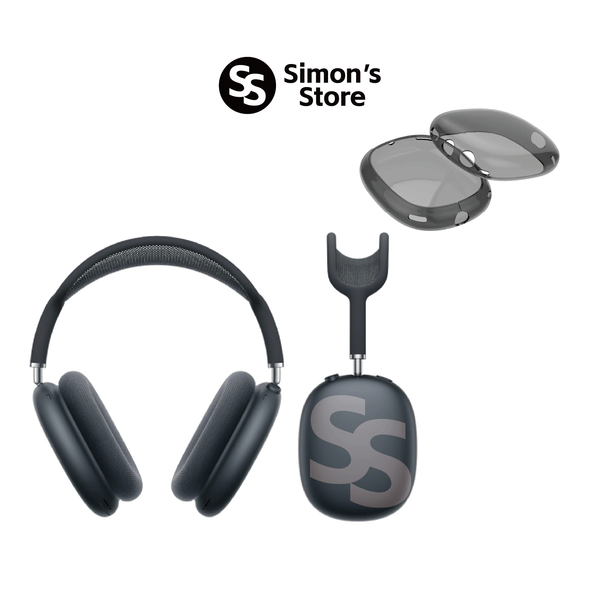 Suitable for the largest headphone metal Bluetooth headphone accessories transparent TPU solid silicone waterproof shell perfect for headpho