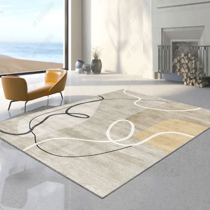 5030-56.7-Bedroom Rugs Sofa Coffee Table Blanket Light Luxury Non-slip Floor Mat Decorat Rug