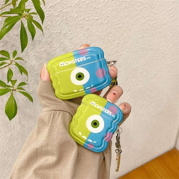 ddmygifts Big eyed baby suitable for Pro1-2-3 generation Bluetooth wireless headphone cover, cute cartoon wave soft