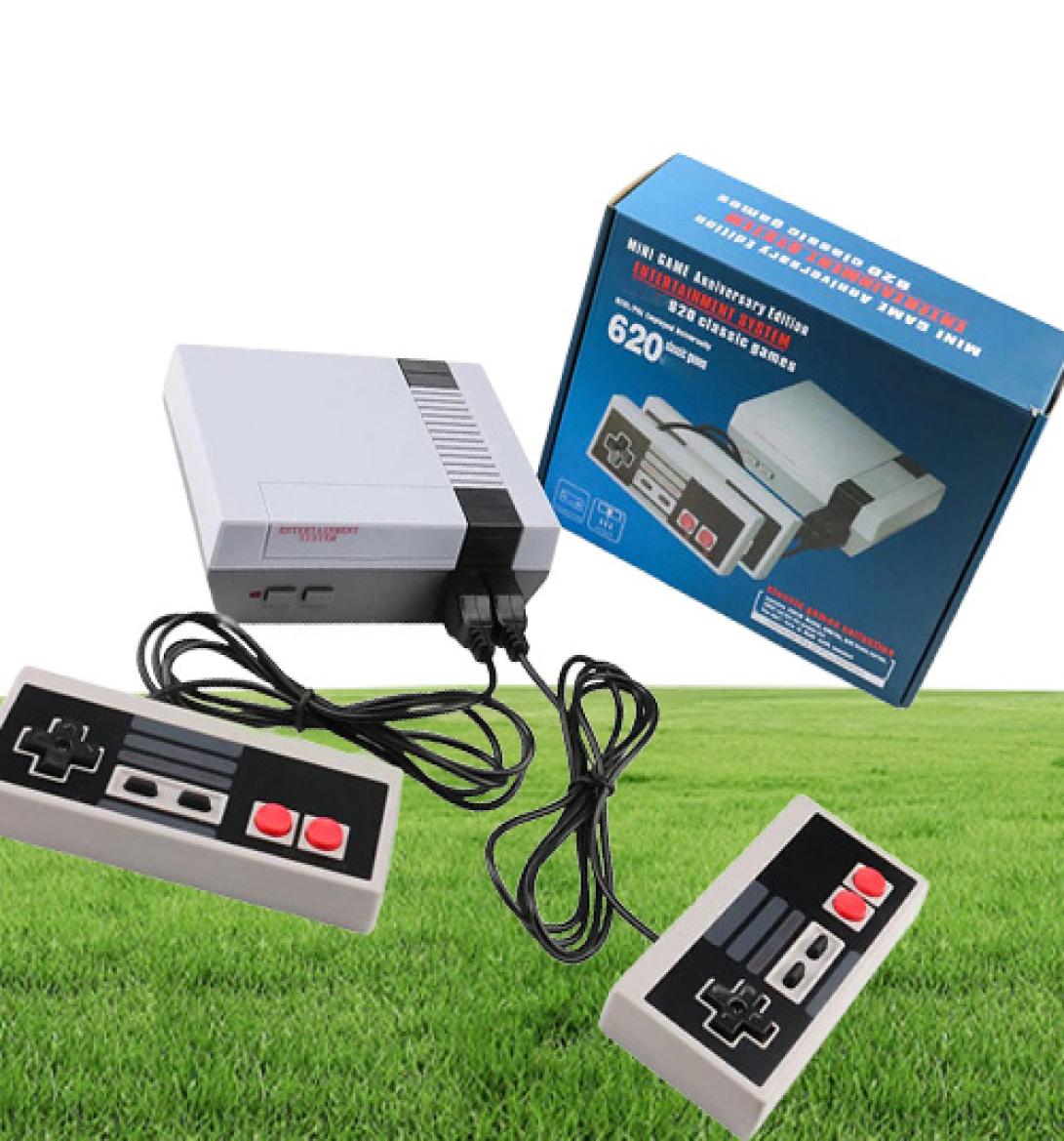 Drop Ship Retail 620 Game Console Retro Family NES Controllers TV Output Video Games for Kids Child Christmas Gifts Childhood Memo1240894
