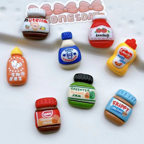 8pcs Refrigerator Magnets Kawaii Cartoon Food Fridge Cute Decorative Personalized Magnet Locker Cabinet y241228
